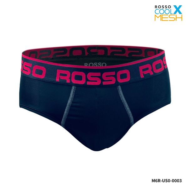 ROSSO กางเกงในชาย INFINITE COOL X BRIEF S.1 โชว์ยาง (1ตัว) M1R-US0-0003-Y-LA-B1