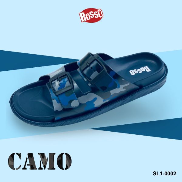 ROSSO รองเท้าแตะแบบสวม ลายทหาร รุ่น Camo รหัส SL1-0002
